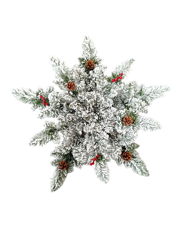 Alte decorațiuni speciale de Crăciun în formă de fulg de nea-SWFL203502