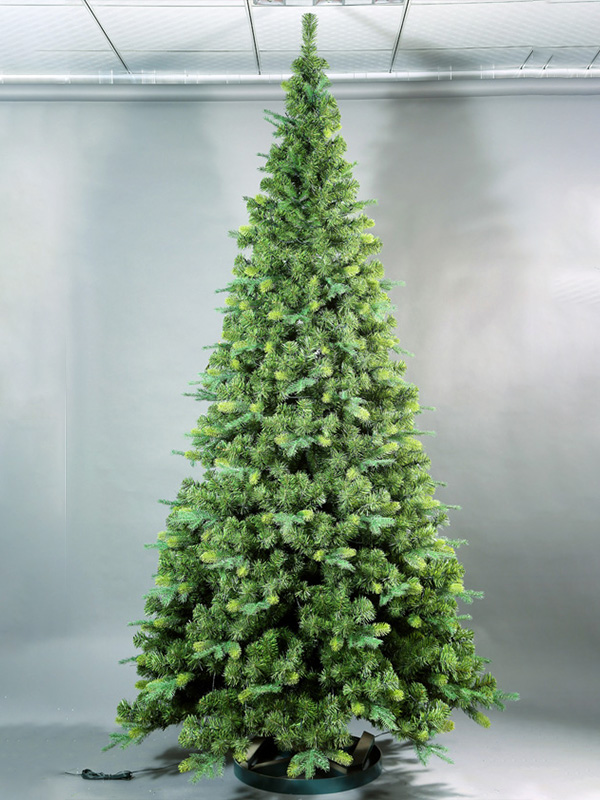 Pom de Crăciun artificial de 8 ft. Pom mixt PE
